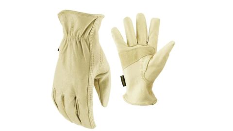 Firm Grip Large Grain Pigskin Leather Work Gloves