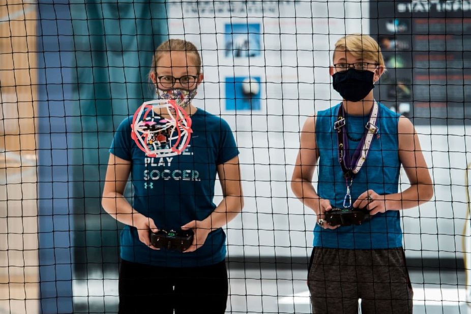 In drone soccer, teams of between three and five pilots score points by flying their "striker" drone through their opponent's goal, while the opposition tries to block them. The sport, which originated in South Korea, had its first US tournament in July last year at the Rocky Mountain State Games, in Colorado, and leagues are set to launch in Colorado, New York, Ohio, and elsewhere.