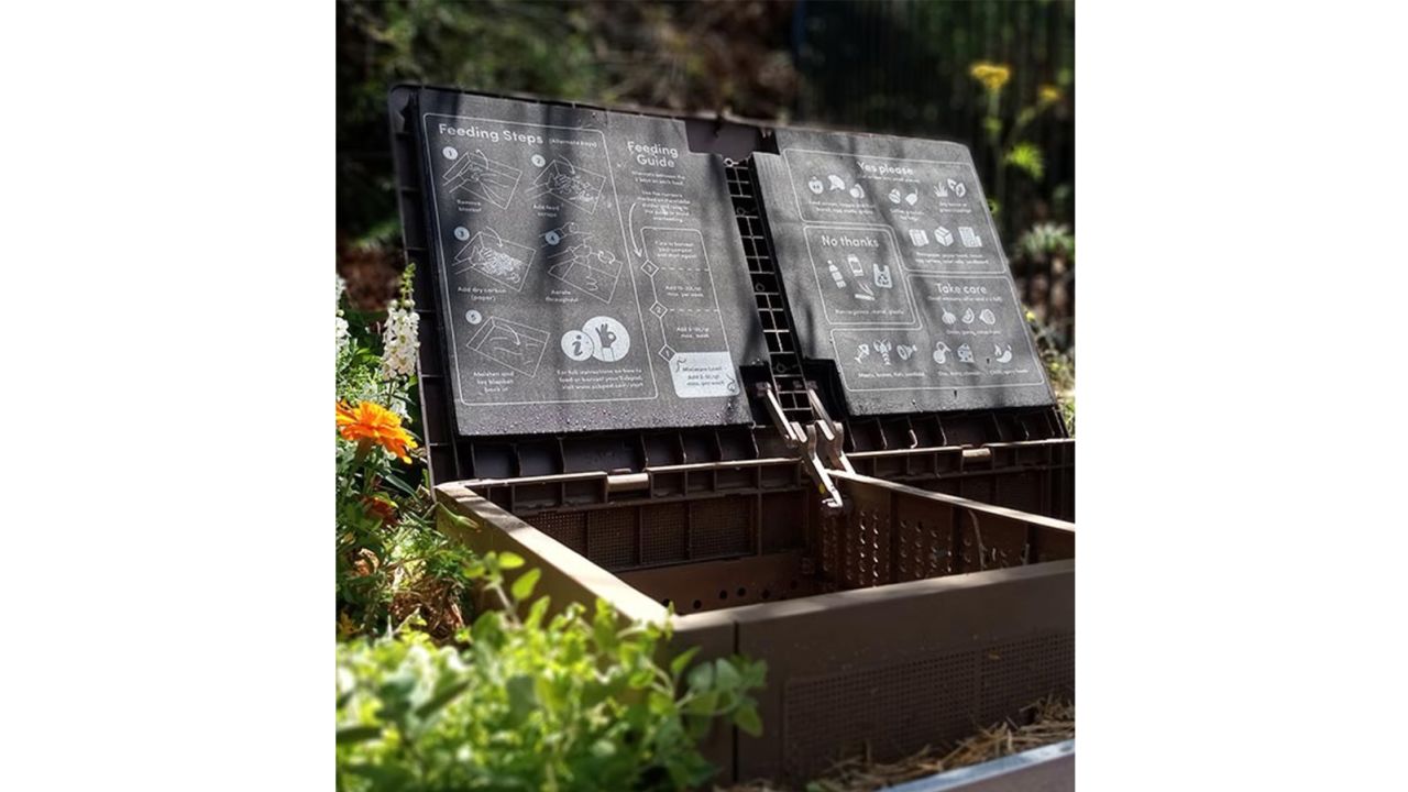 how to compost Subpod In-Garden Compost System