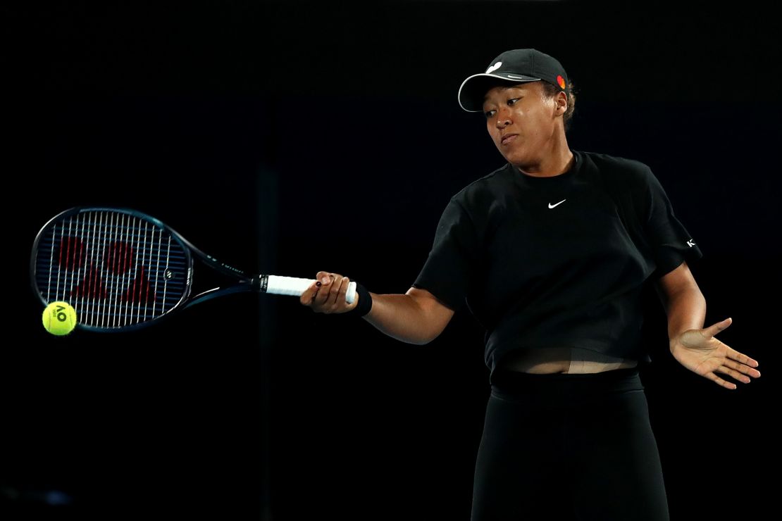 Osaka will defend her Australian Open title in Melbourne. 