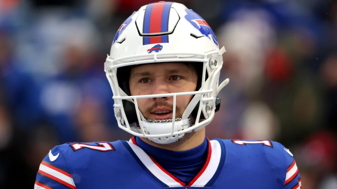 Someone Created A Helmet With The Josh Allen Buffalo Logo