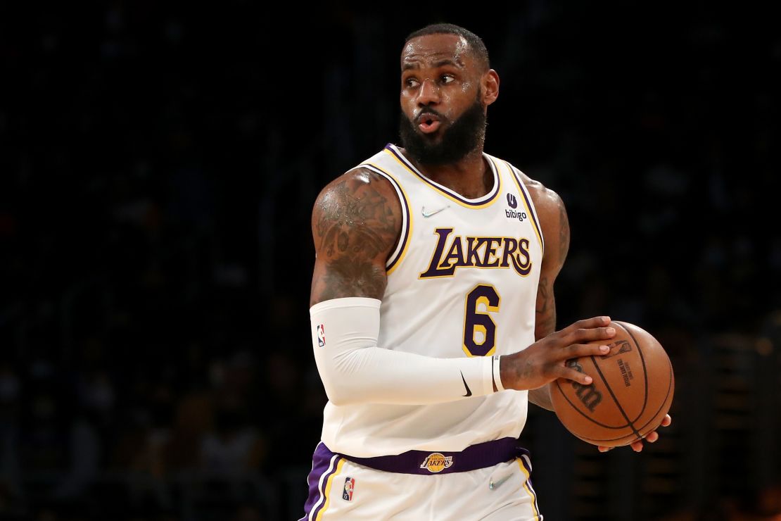 James looks to pass the ball during the second quarter against the Memphis Grizzlies.