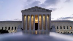 The US Supreme Court is seen in Washington, DC on January 11, 2022.