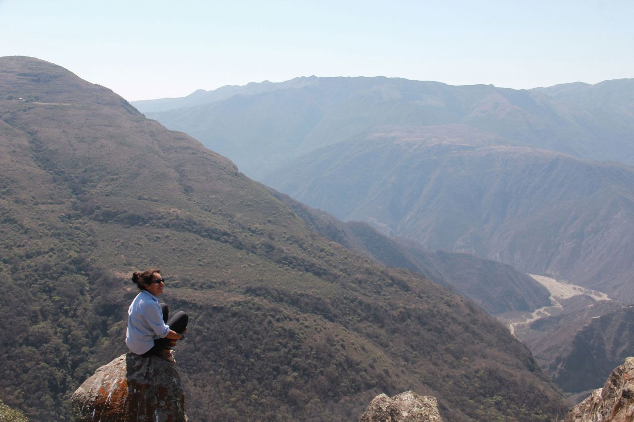 Bolivian conservationist Ximena Velez-Liendo (pictured) is also devoted to protecting the species in the inter-Andean dry forests of Bolivia. 