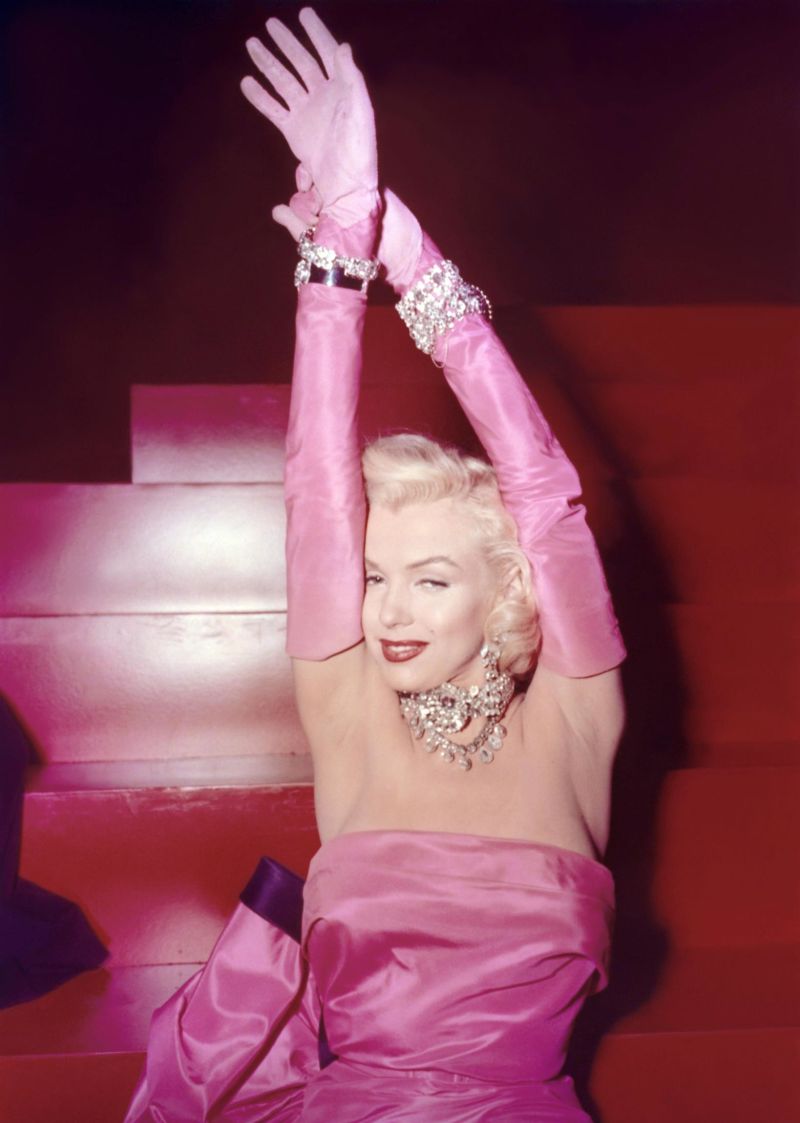 F4P9YA Marilyn Monroe / Gentlemen Prefer Blondes 1953 directed by Howard Hawks