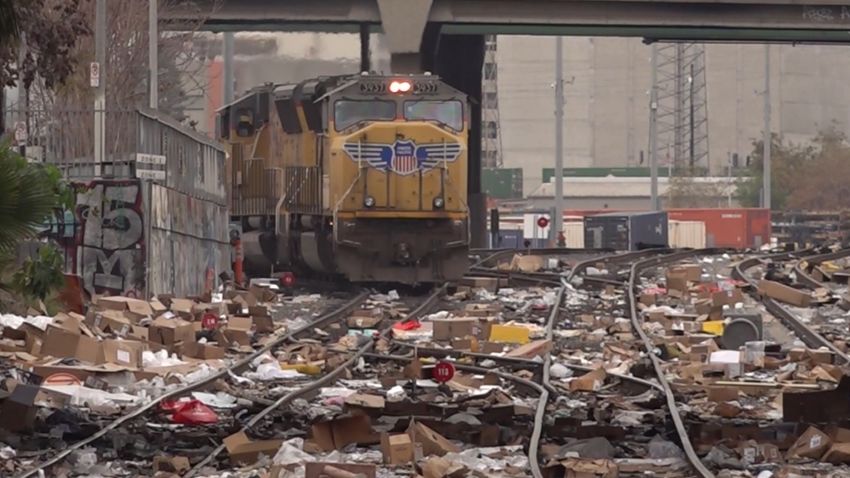 Los Angeles Train Theft