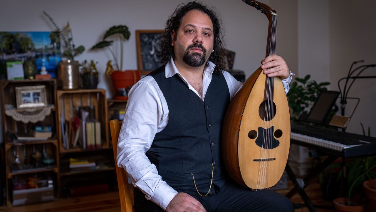 Mukdad, a musician in Berlin, was an outspoken plaintiff in the Anwar Raslan trial.