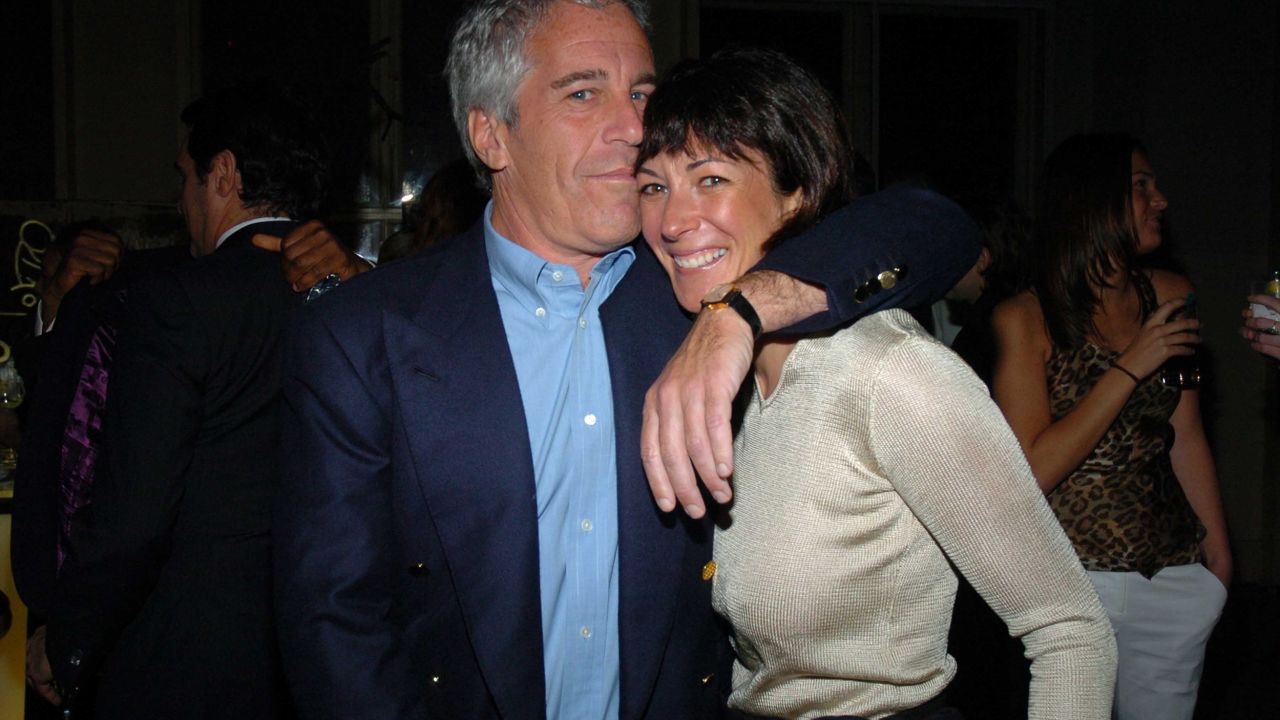 Jeffrey Epstein and Ghislaine Maxwell in 2005