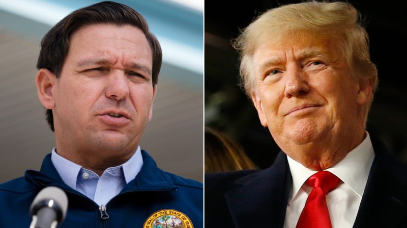 DeSantis asked about Trump's nicknames for him. Hear his response