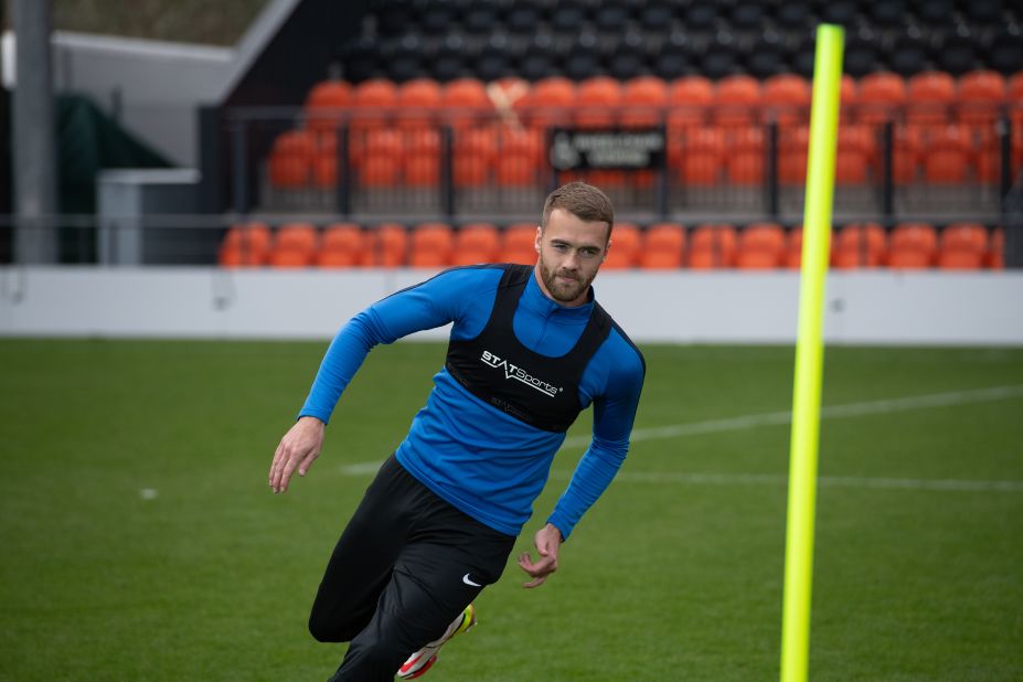 STATSports Apex Athlete series is a vest system that uses GPS to track and analyze performance. Designed with team field sports in mind, the tech is approved by FIFA and used in the English Premier League.
