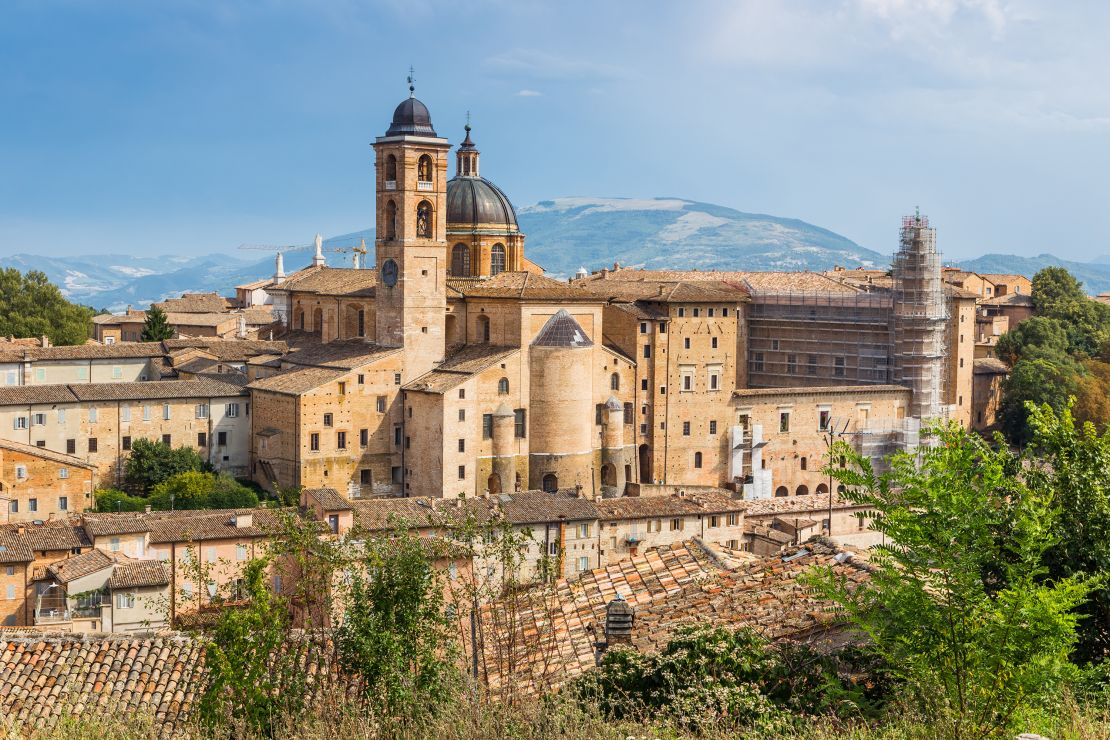 The Palazzo Ducale was made to blend with the rest of the fairytale city, instead of being a typical castle.