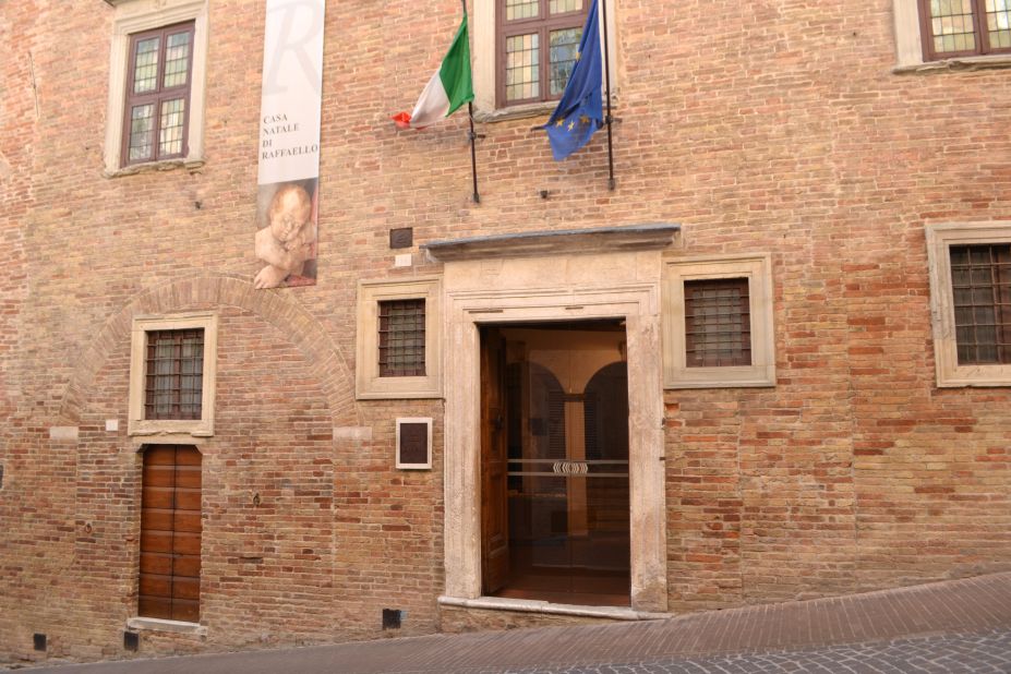 <strong>Local lad:</strong> The house where Raphael grew up is now open for visits.