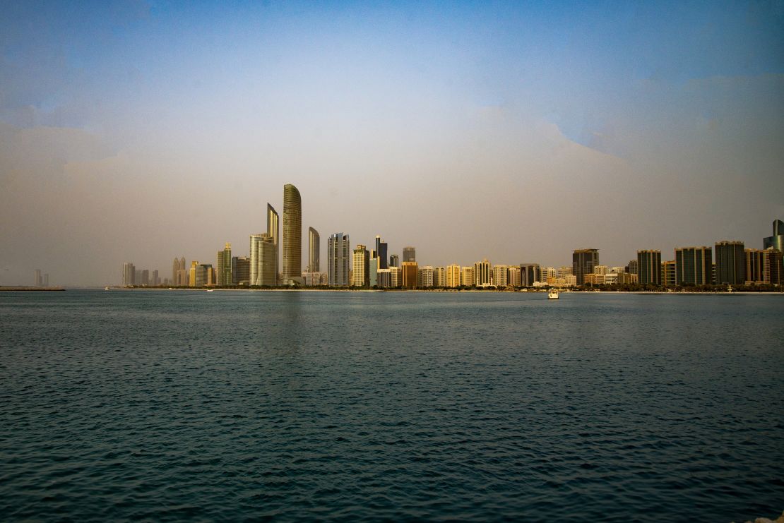 The Abu Dhabi skyline, pictured in 2020. 