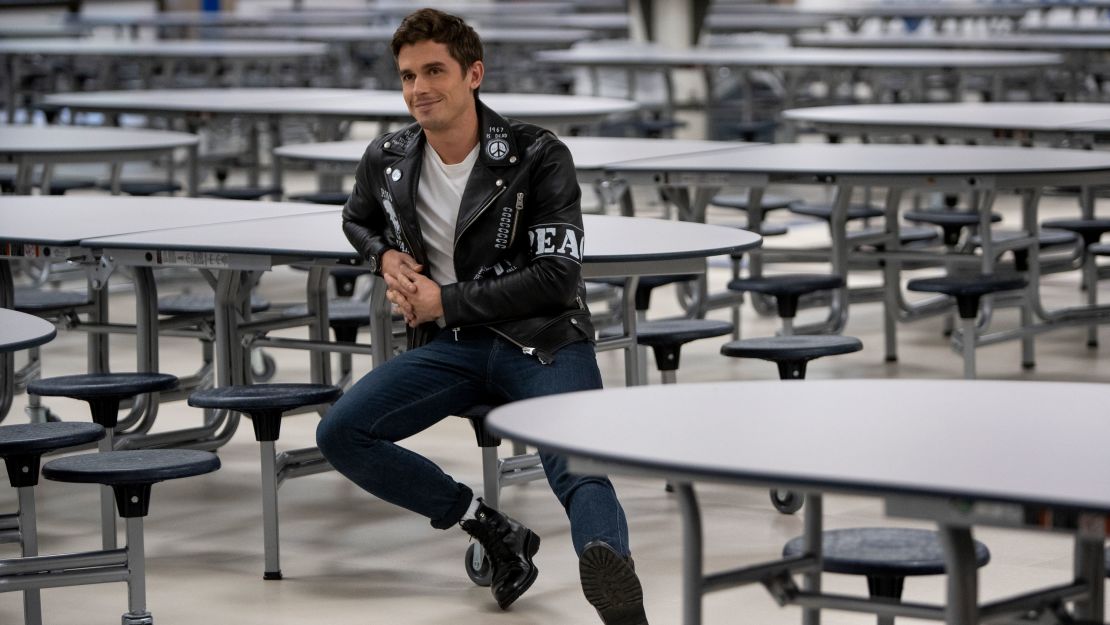 Concannon asserts that he designed the leather jacket for Porowski in 2018.