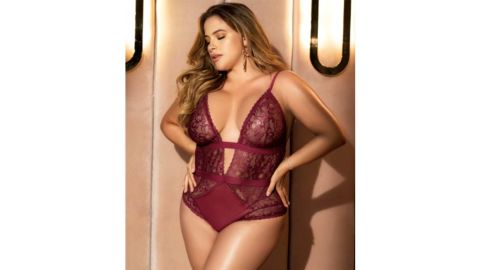 Mapale Plus-Size Make Your Move Teddy