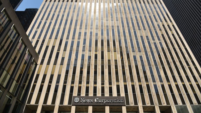 Exterior of the News Corporation Building, the global headquarters for 21st Century Fox and News Corp.