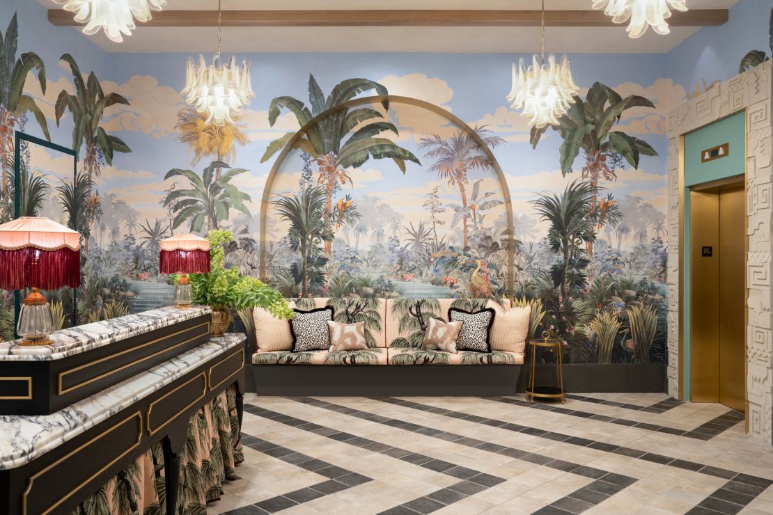 The Goodtime Hotel promised escapism and an  Art Deco aesthetic.