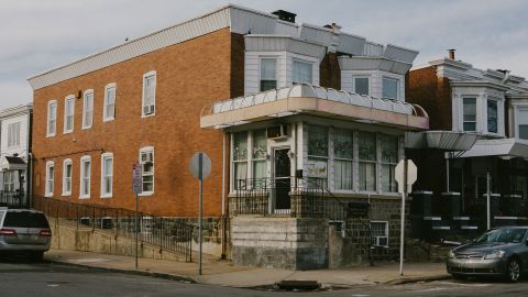 The corner of 53rd and Locust streets in West Philadelphia is seen on Wednesday, January 12, 2022.