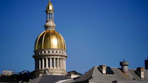 The New Jersey State House in Trenton is pictured on November 10, 2021.