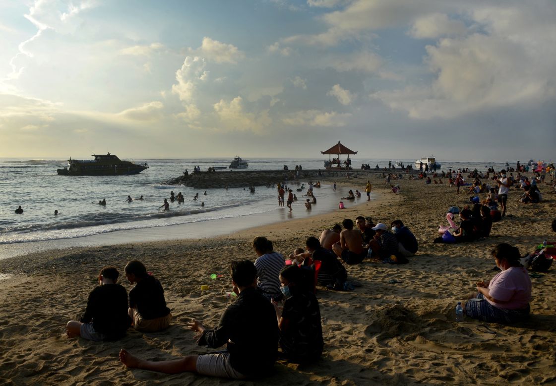 <strong>Bali, Indonesia (No. 4):</strong> An early morning swim along Sanur Beach has worldwide appeal.