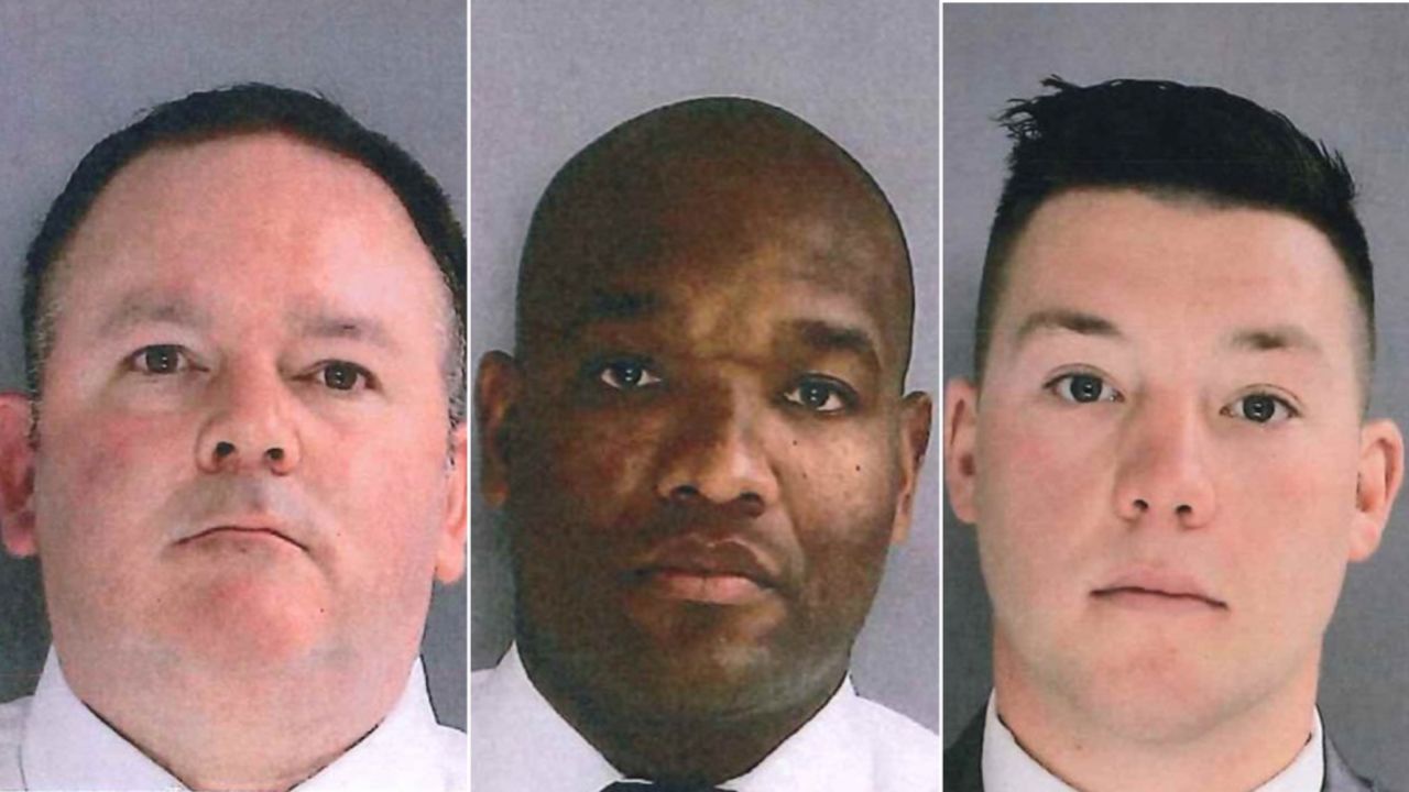 Sharon Hill police officers Brian Devaney, Devon Smith and Sean Dolan