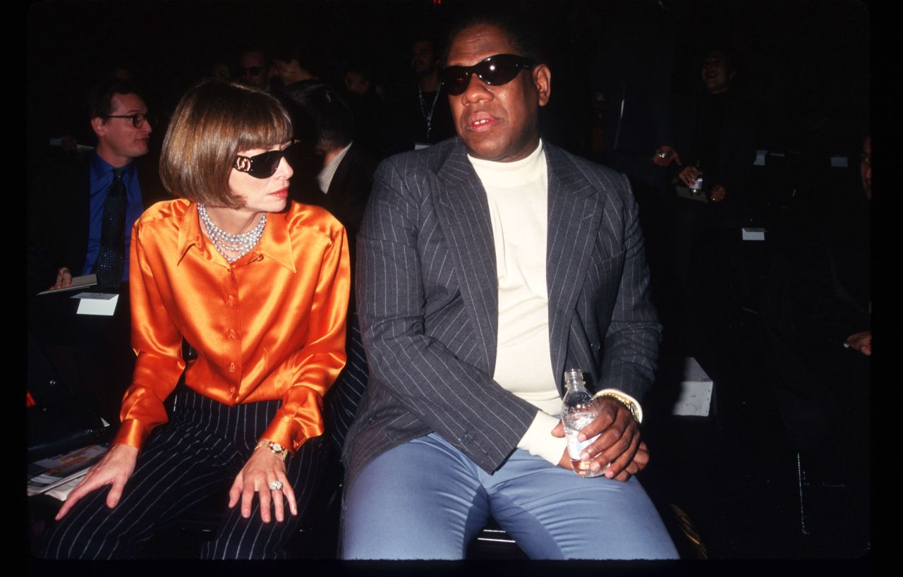 Talley was a longtime collaborator and friend of Vogue magazine editor-in-chief Anna Wintour.