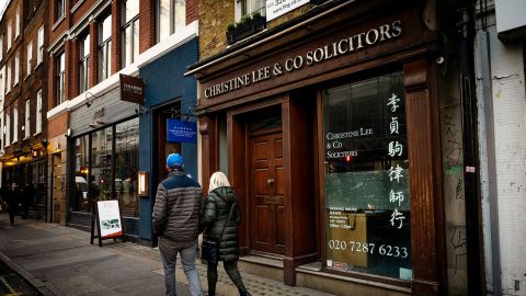 The London offices of Christine Lee and Co. 