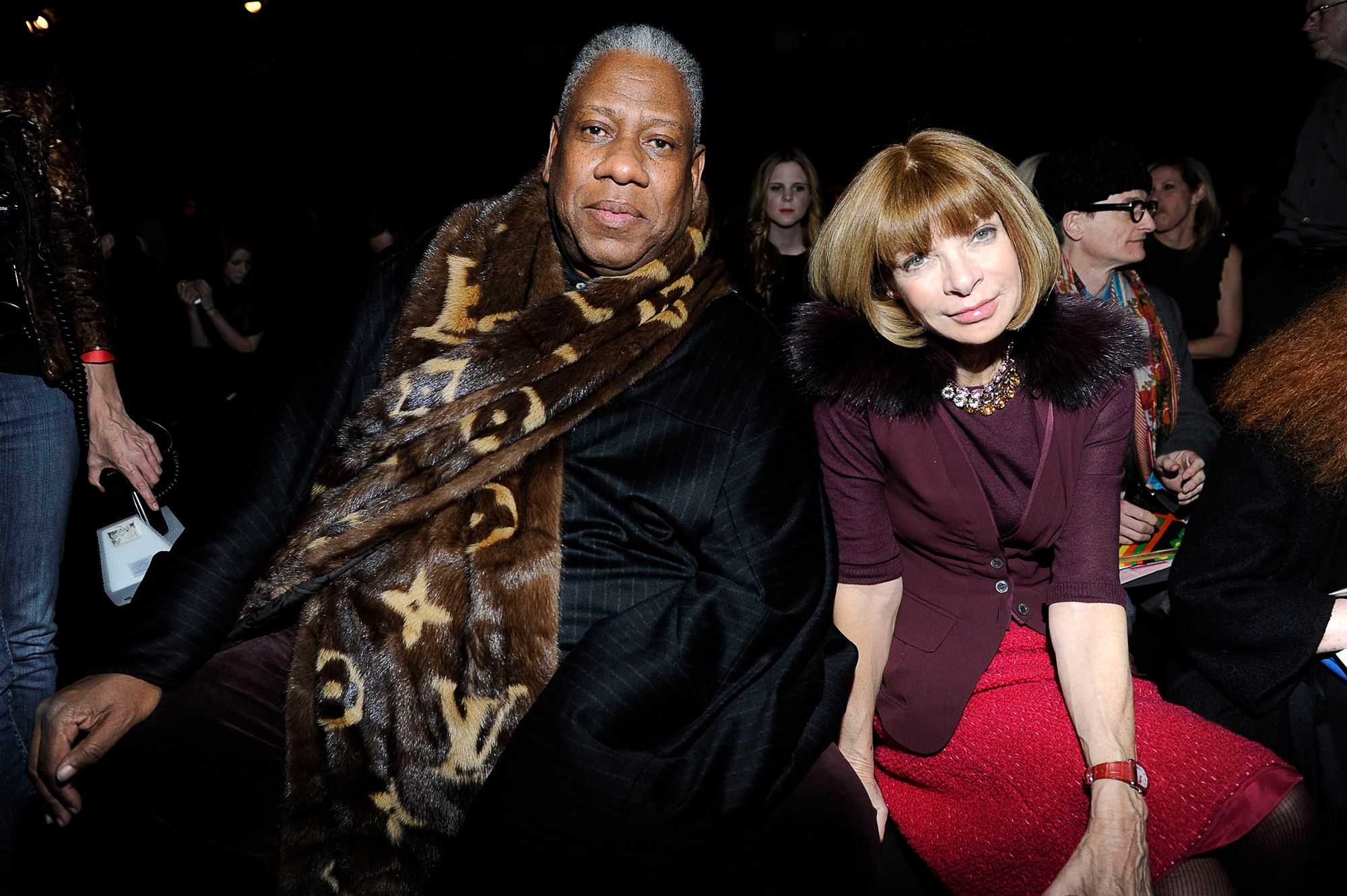 andre leon talley anna wintour FILE 2011 RESTRICTED