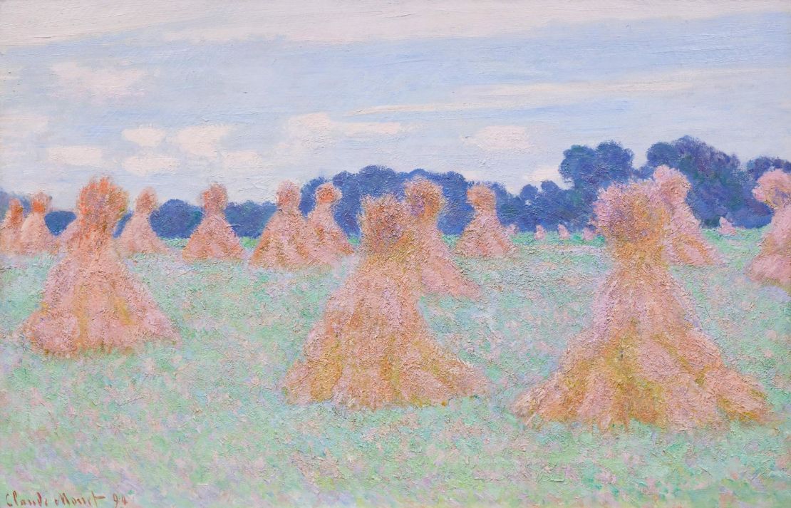 "Les Demoiselles de Giverny" is the highest valued work of the five Monet paintings to go on sale in March