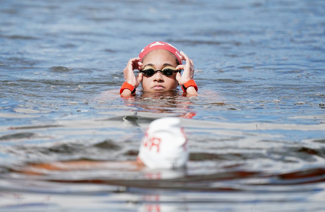 Dearing after her 19th-placed finish in Tokyo.