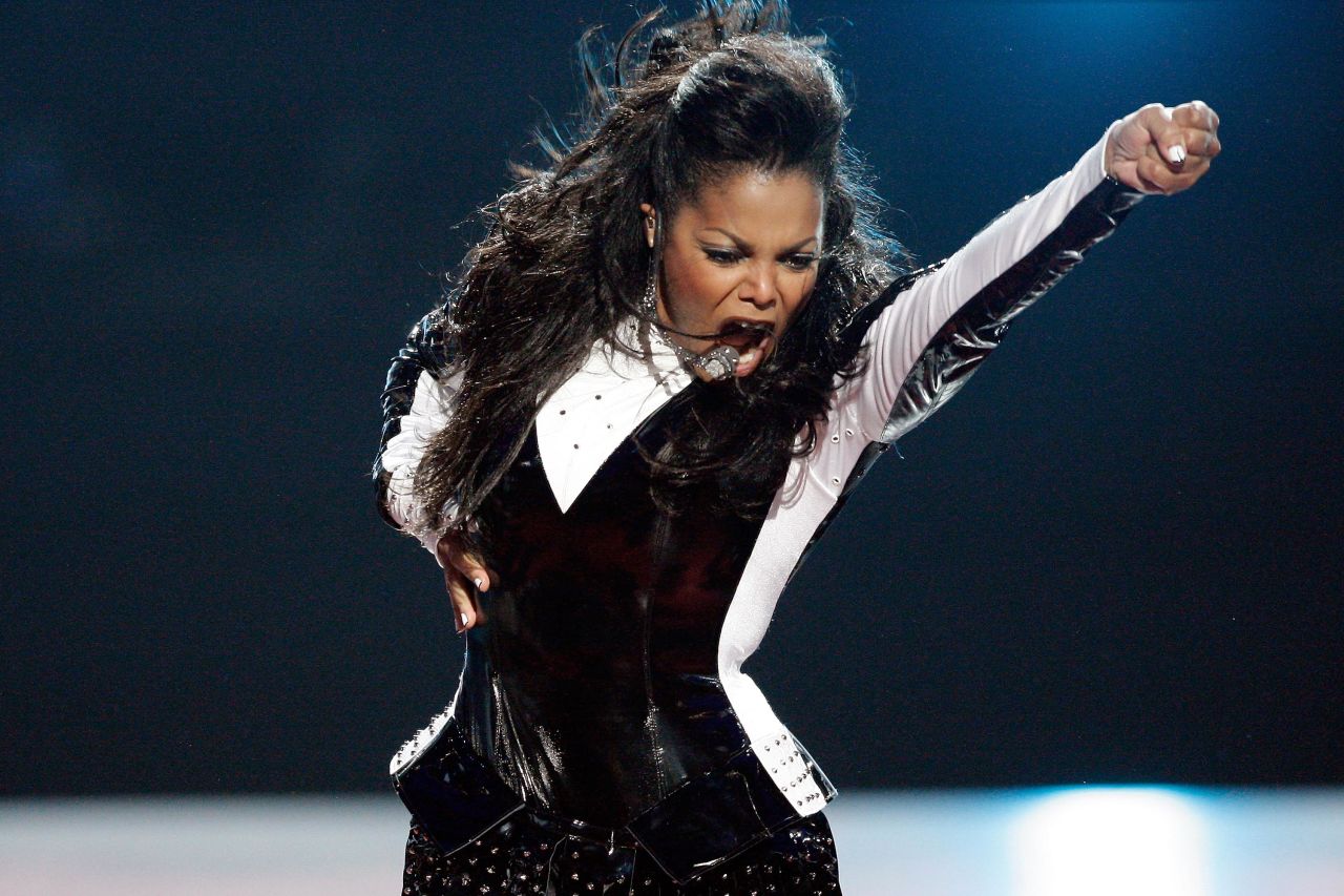 Janet Jackson performs during the 2009 MTV Music Awards at Radio City Music Hall in New York City.
