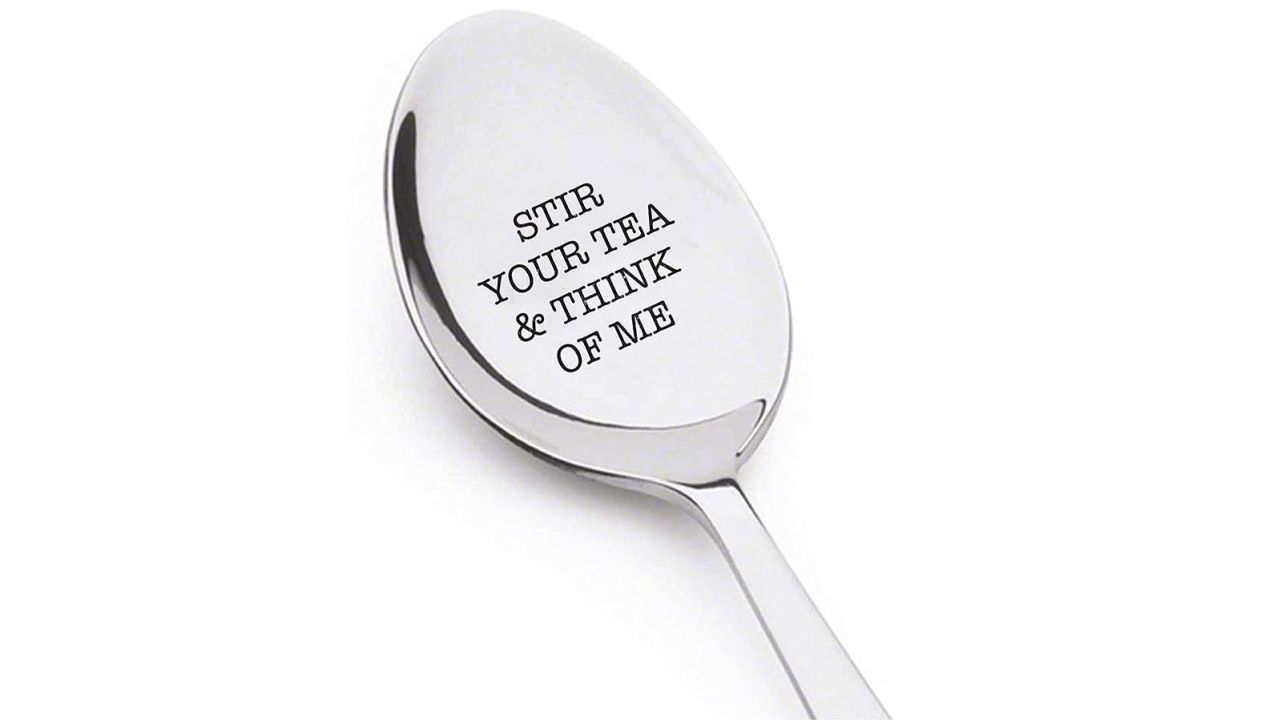 Stir Your Tea & Think Of Me Spoon Amazon