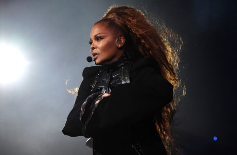 Janet Jackson performs during the MTV Europe Music Awards on November 4, 2018, in Bilbao, Spain. A two-part documentary about the pop star premieres Friday 1/28 on Lifetime and A&E.