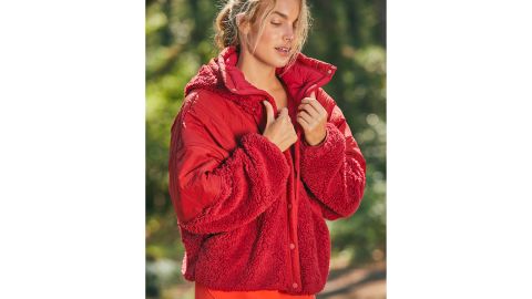 Free People Adventure Awaits Fleece Jacket