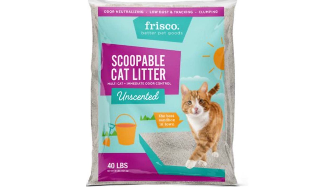 Frisco Multi Cat Unscented Clumping Clay Cat Litter