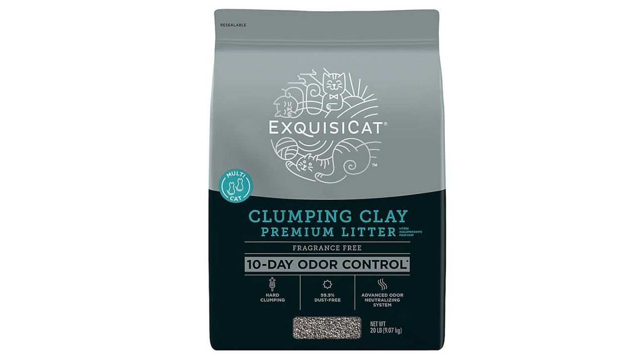 ExquisiCat Clumping Clay Premium Litter