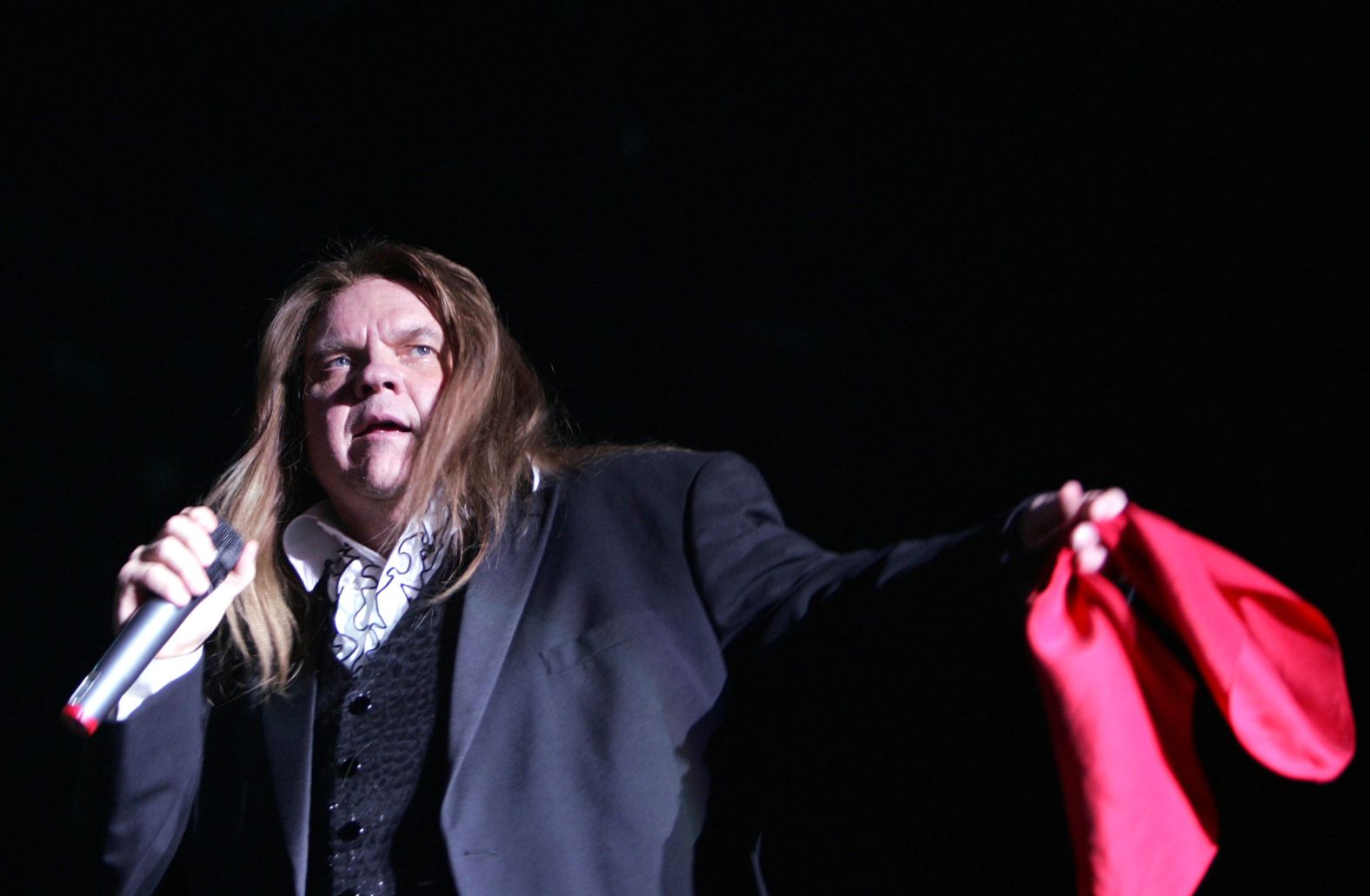 Meat Loaf performs on June 27, 2007, at Heineken Music Hall in Amsterdam.