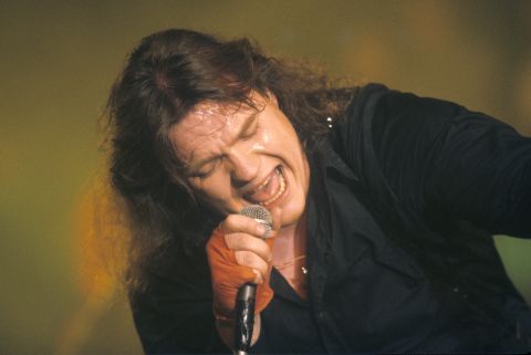 Meatloaf performs in Munich in 1985.