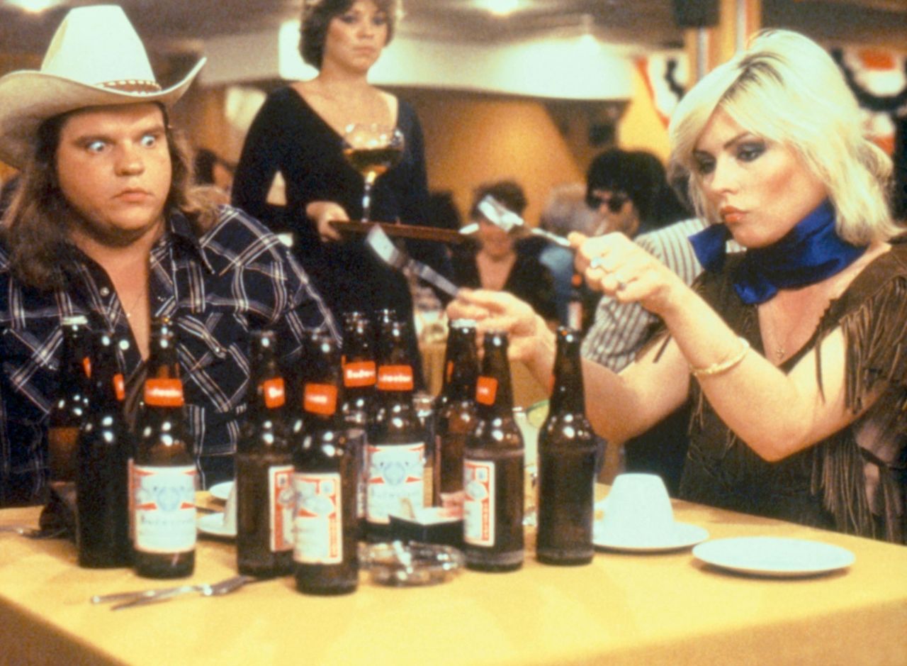 Meat Loaf and Debbie Harry perform in the 1980 movie "Roadie."