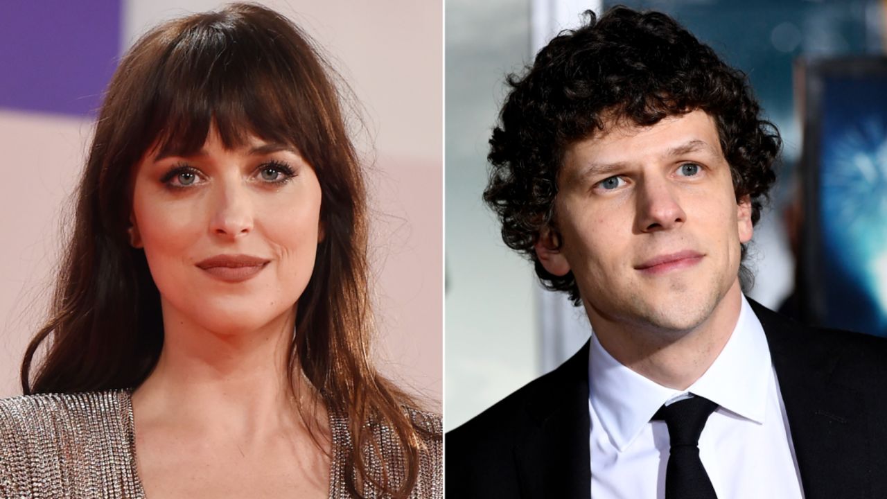 Dakota Johnson and Jesse Eisenberg