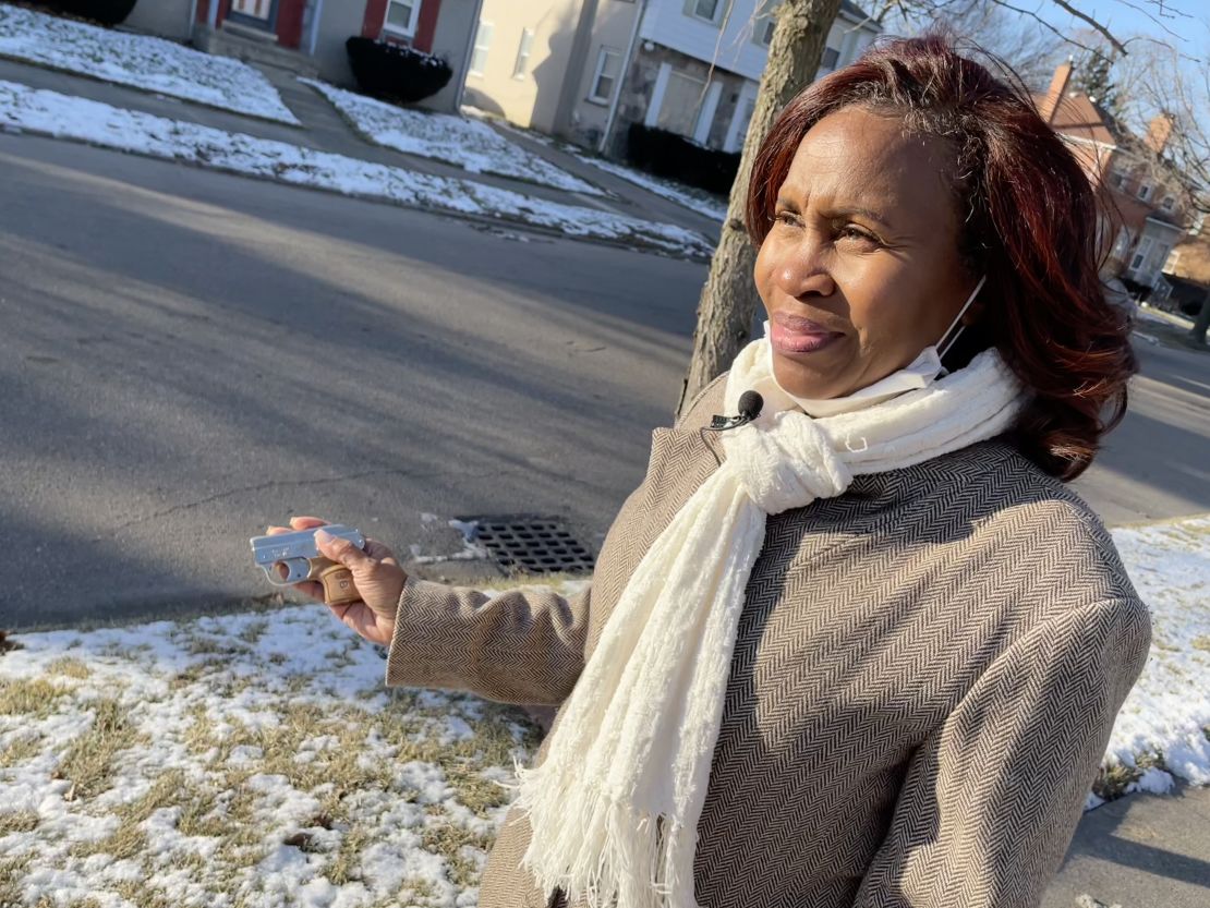 Detroit city clerk Janice Winfrey bought a gun for protection after a man threatened her near her home.