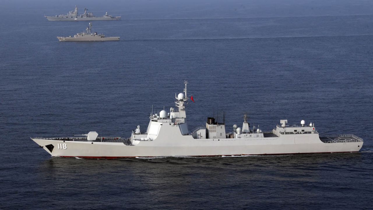 The three countries started joint naval drills in 2019 in the Indian Ocean and the Sea of Oman.