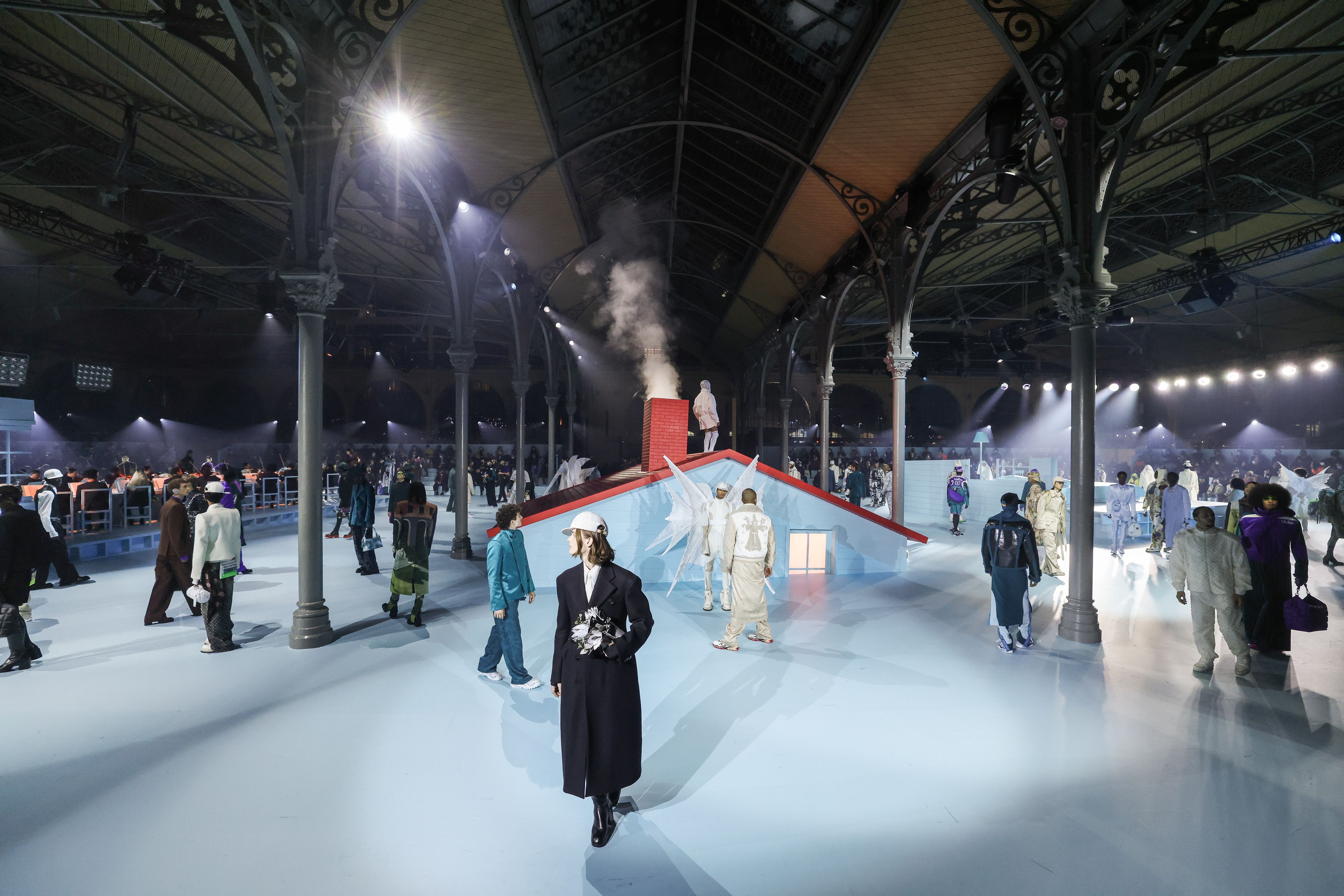 Virgil Abloh Unveils New Louis Vuitton Sneaker at Paris FW