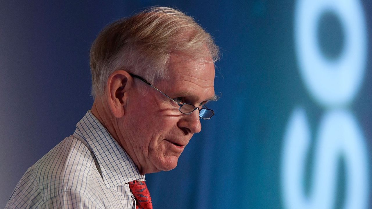 Jeremy Grantham, co-founder of GMO, pictured at a 2012 conference in Oxford, England. 