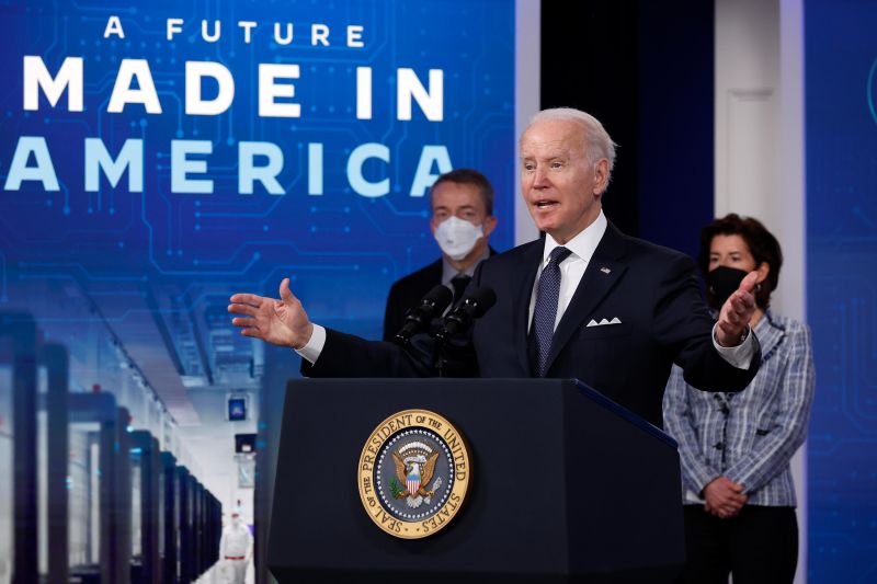 Biden Urges Congress To Pass Legislation To Help Address Semiconductor ...