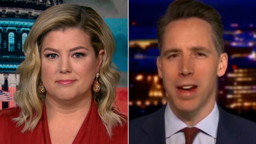 Keilar: Hawley said this on national television with a straight face ...