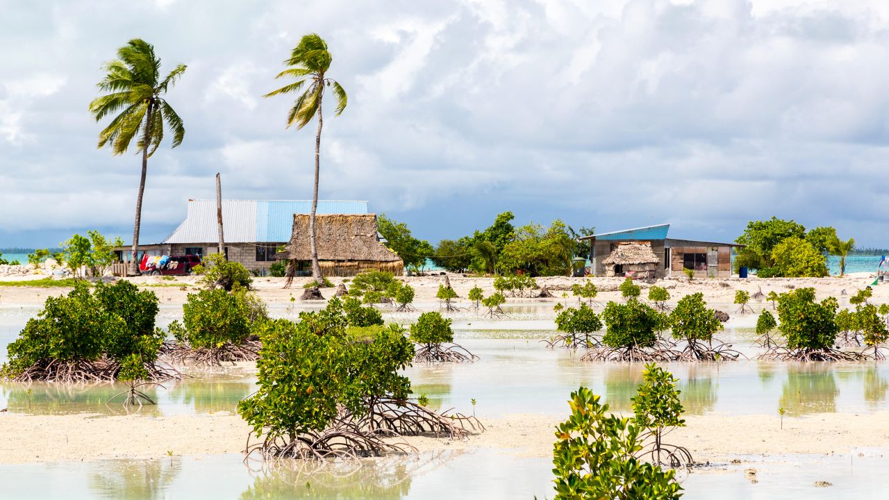 Kiribati, a remote Pacific island, is due to enter lockdown for the first time.