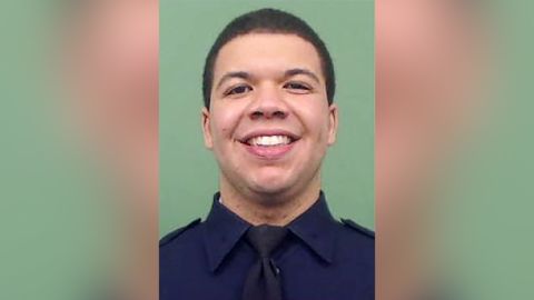 NYPD Officer Jason Rivera, 22, was fatally shot in Harlem on Friday.