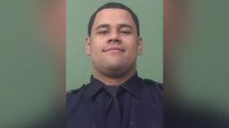 NYPD officer Wilbert Mora, age 27, who was shot and critically injured after responding to a domestic dispute in Harlem.