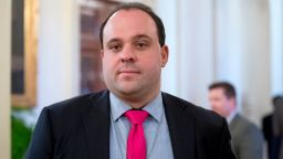 Boris Epshteyn, former special assistant to President Donald Trump arrives for the 2019 Prison Reform Summit and First Step Act Celebration in the East Room of the White House in Washington, Monday, April 1, 2019. 